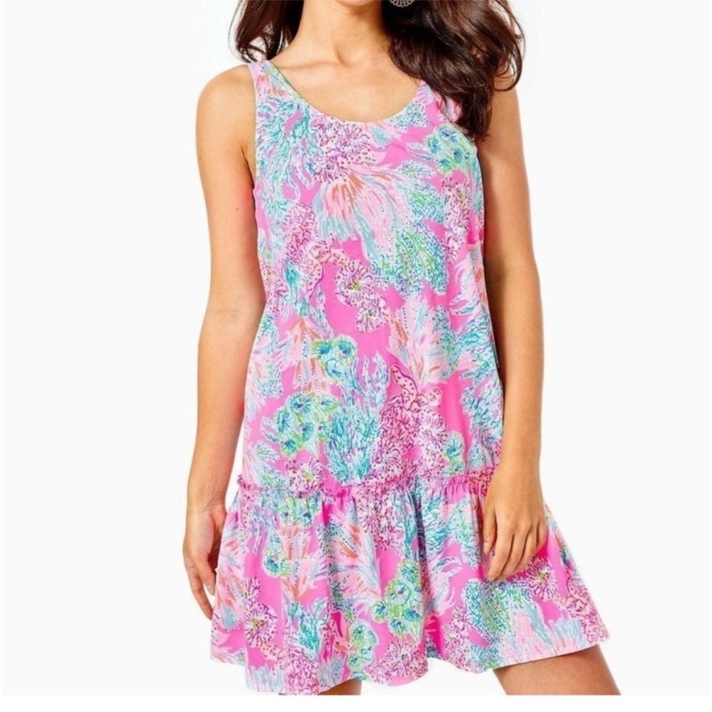 Lilly Pulitzer Small Skyelar Tank Dress & Patsi Dress EUC - Picture 1 of 9